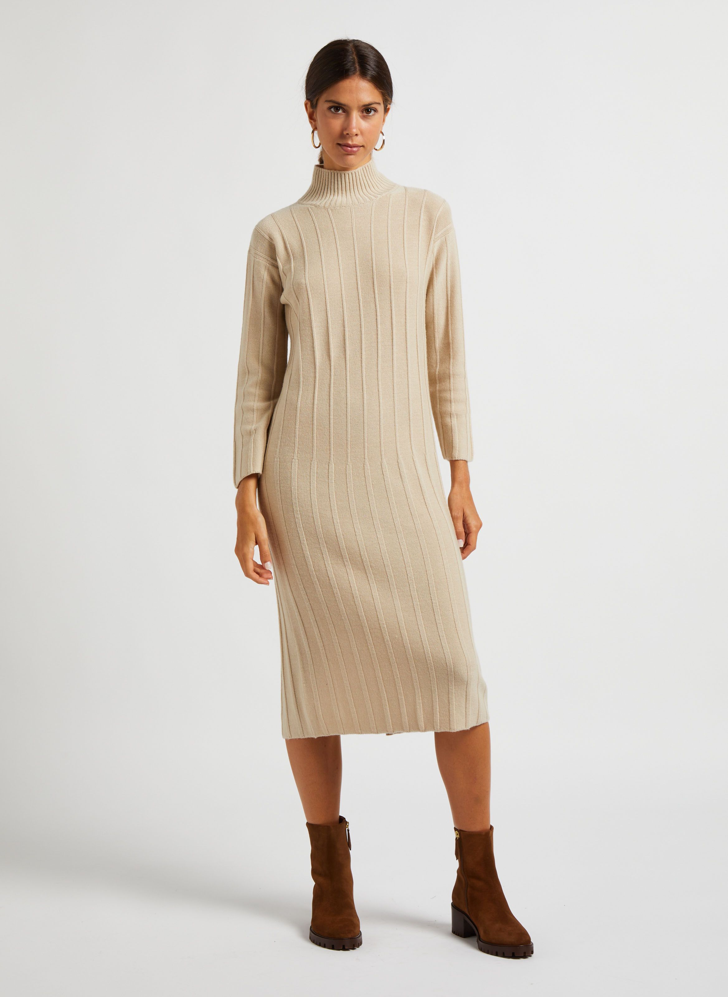 Tight best sale wool dress