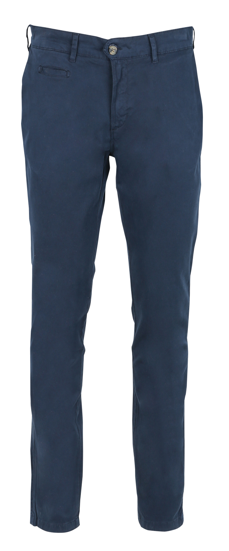 Gerade geschnittene Hose aus Bio-Baumwoll-Mix FAGUO Blau