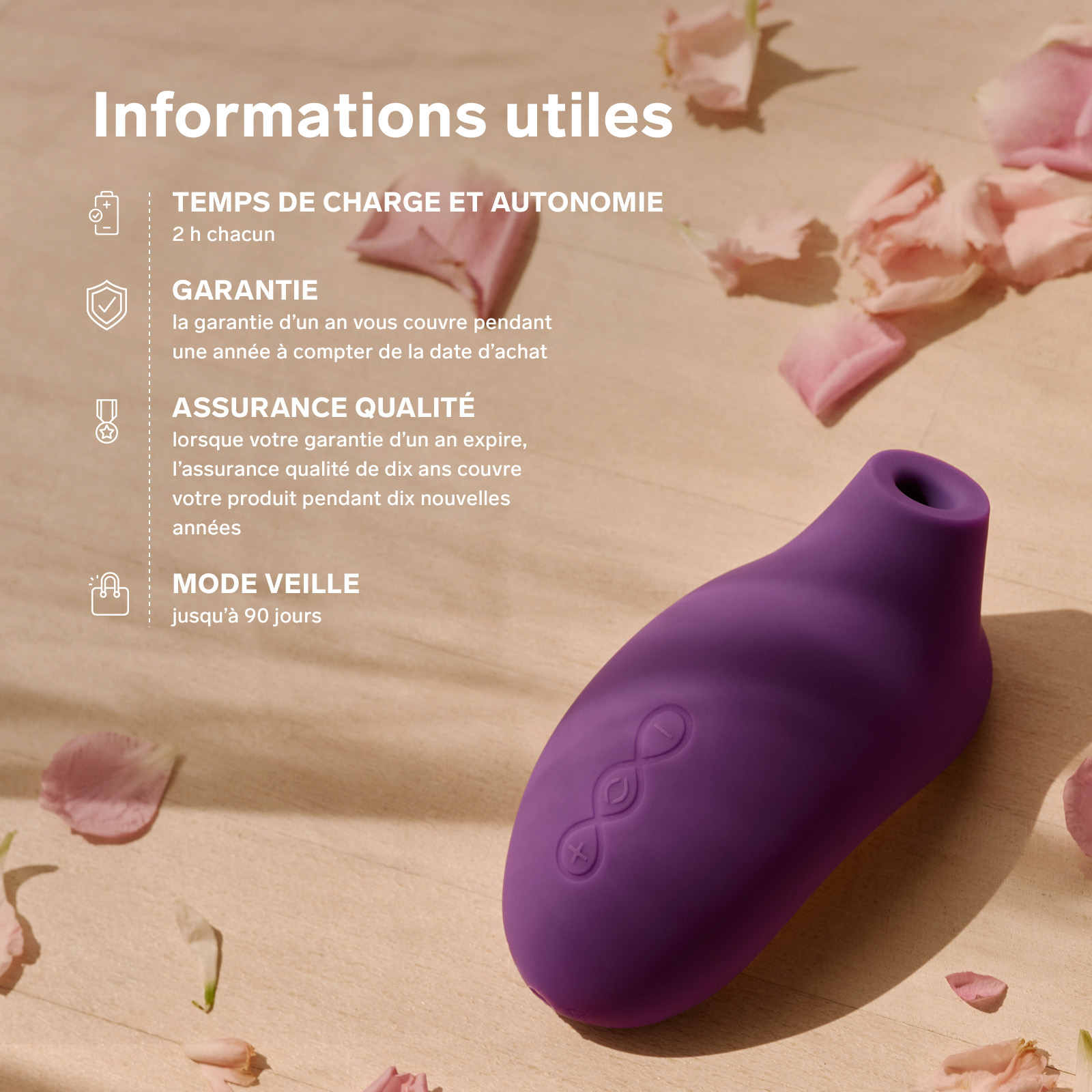 Sonic clitoral stimulator LELO Noir