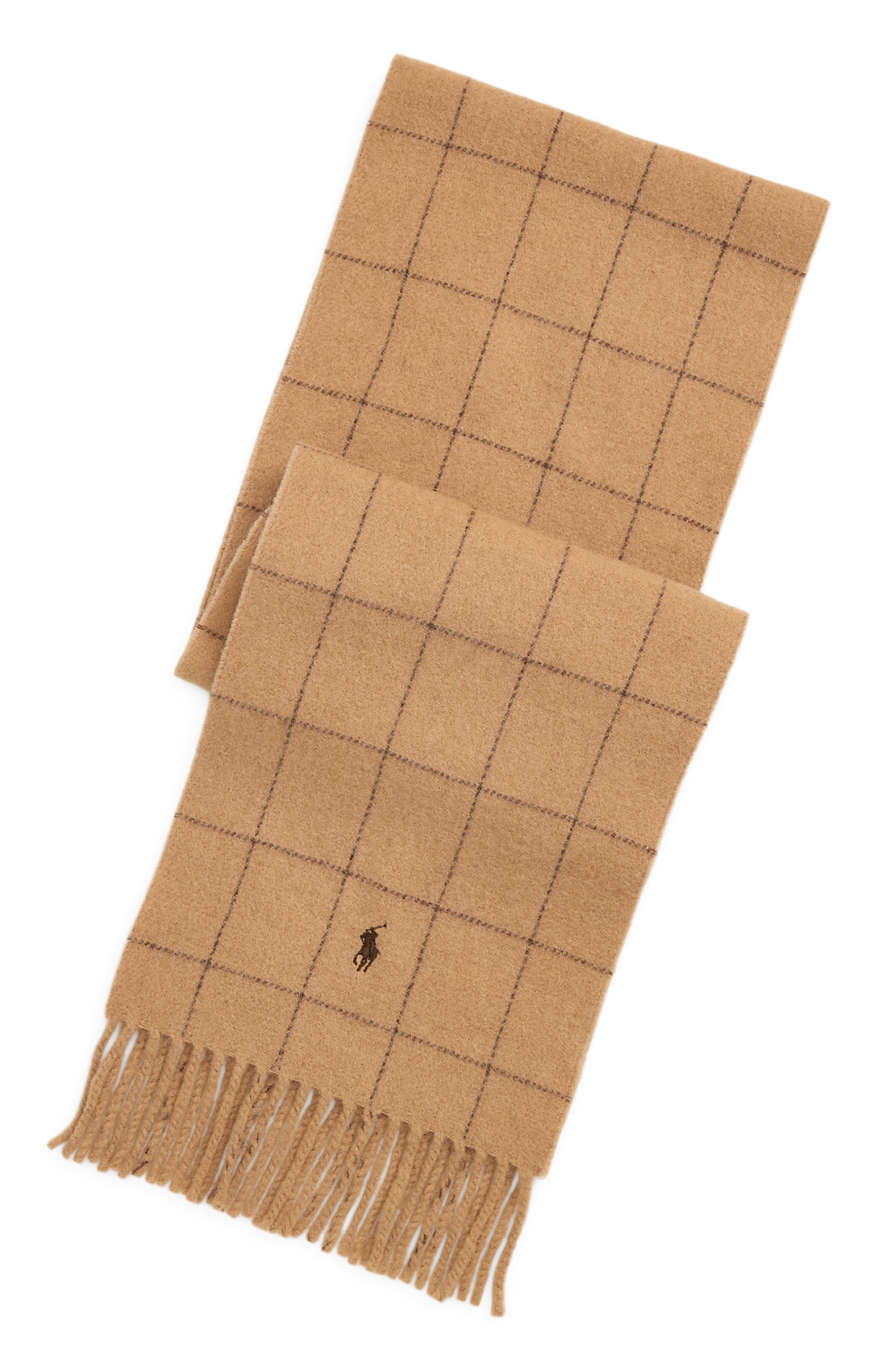 Karierter Wollschal POLO RALPH LAUREN Beige