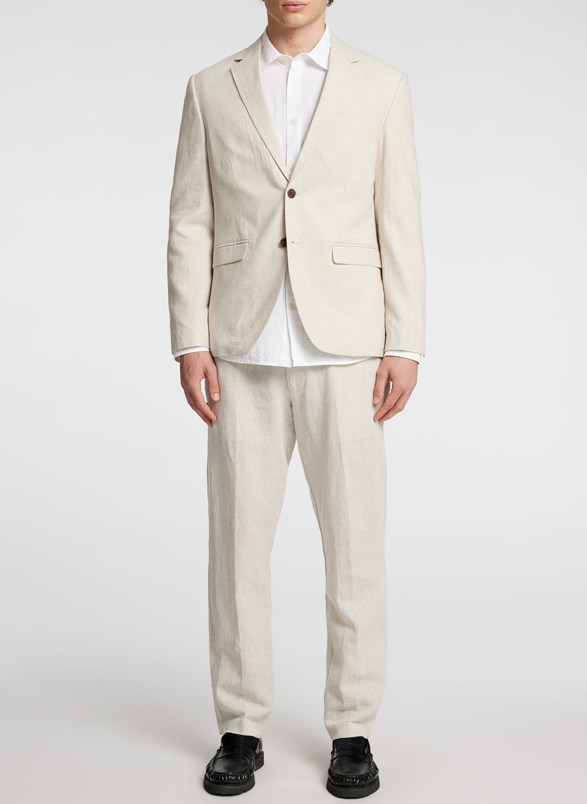 Blazer aus Leinenmischung SELECTED Beige