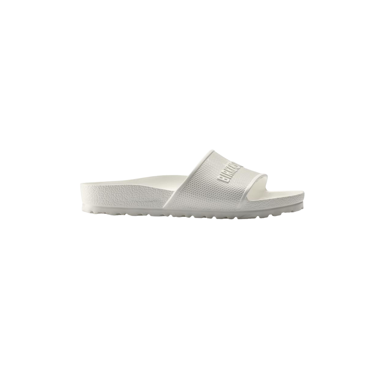 Faux leather sandals BIRKENSTOCK White