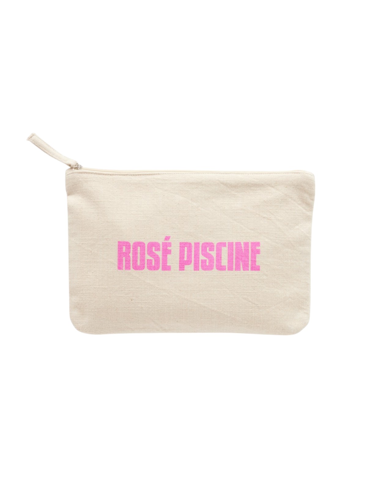 Pochette à zip imprimée summer TODAY LINGE DE MAISON Rose