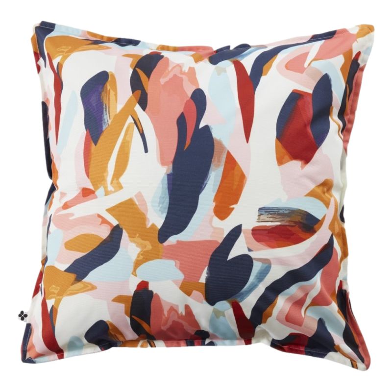"Outdoor" butterfly effect cushion cover - all sizes L'EFFET PAPILLON Beige