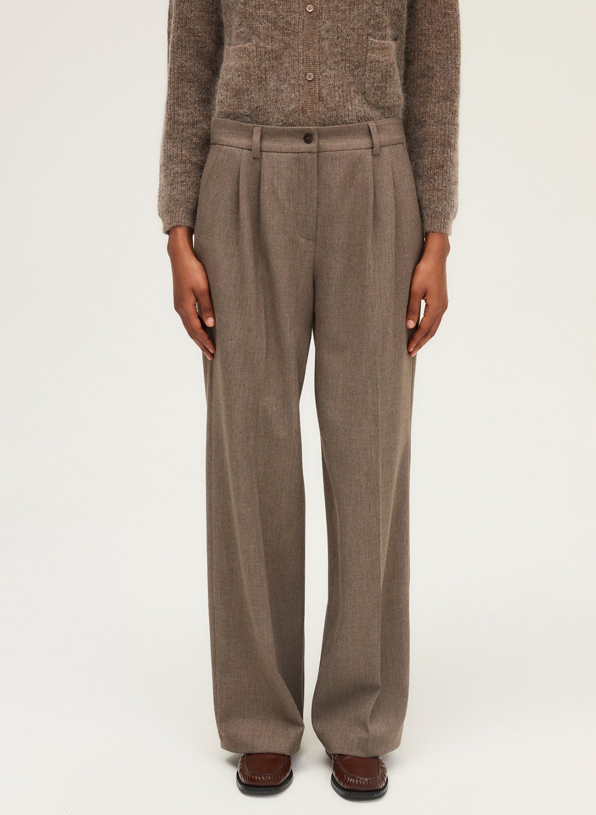 Wide trousers PABLO Beige
