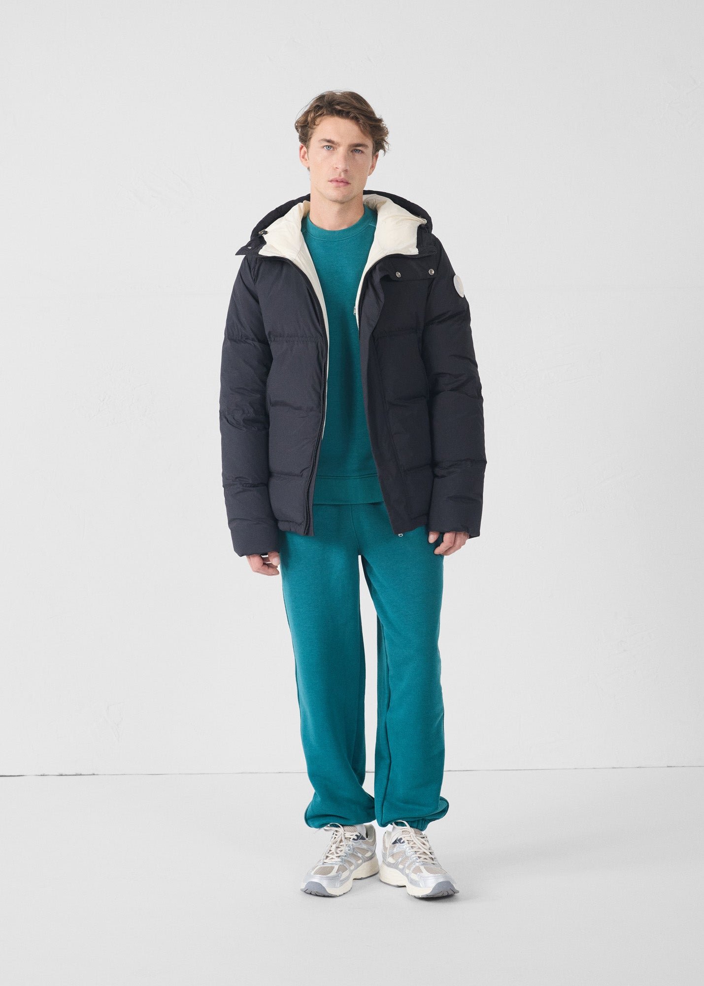 Sanji puffer cold weather jacket JOTT Black