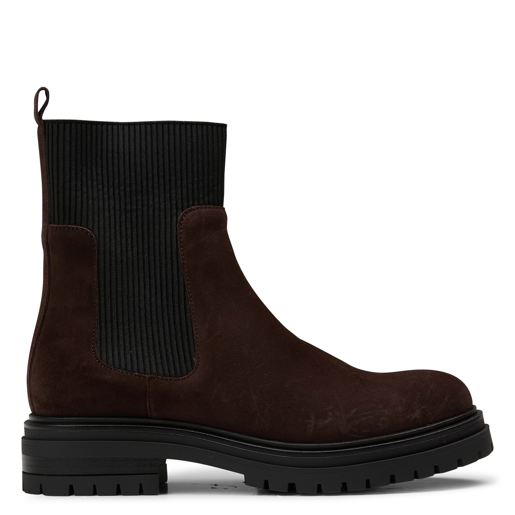 Bottines en cuir velours MELLOW YELLOW Marron