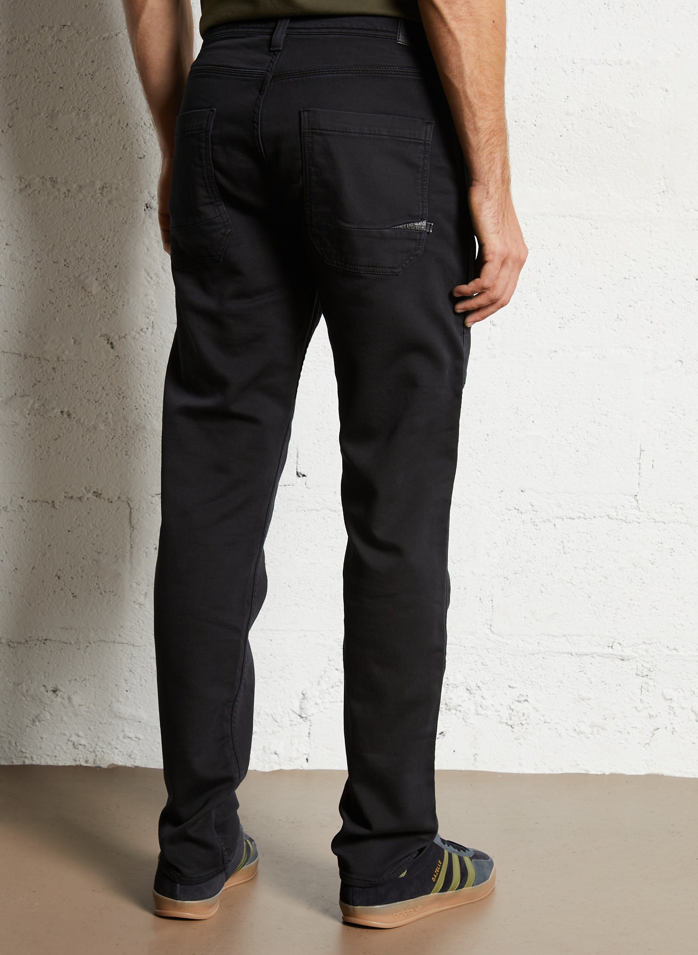 Jeans aderenti in misto cotone LE TEMPS DES CERISES Nero