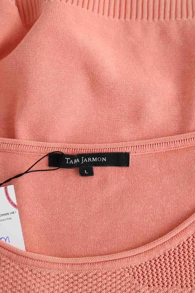 T-shirt TARA JARMON - Seconde Main Pink