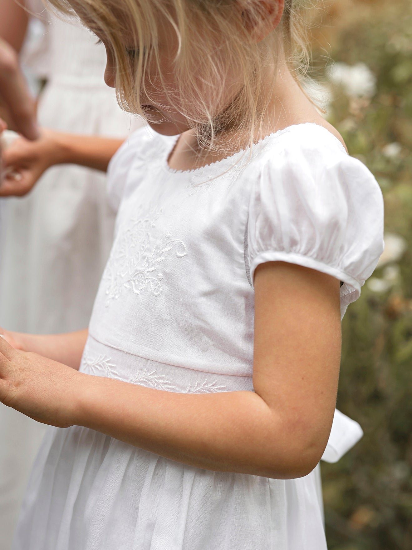 Cotton dress CYRILLUS White