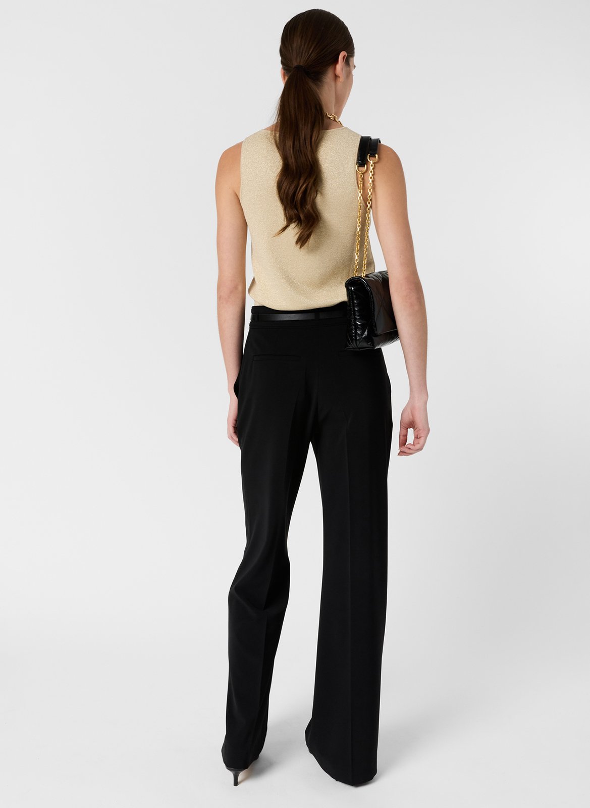 Sleeveless Sequined Sweater GERARD DAREL Yellow