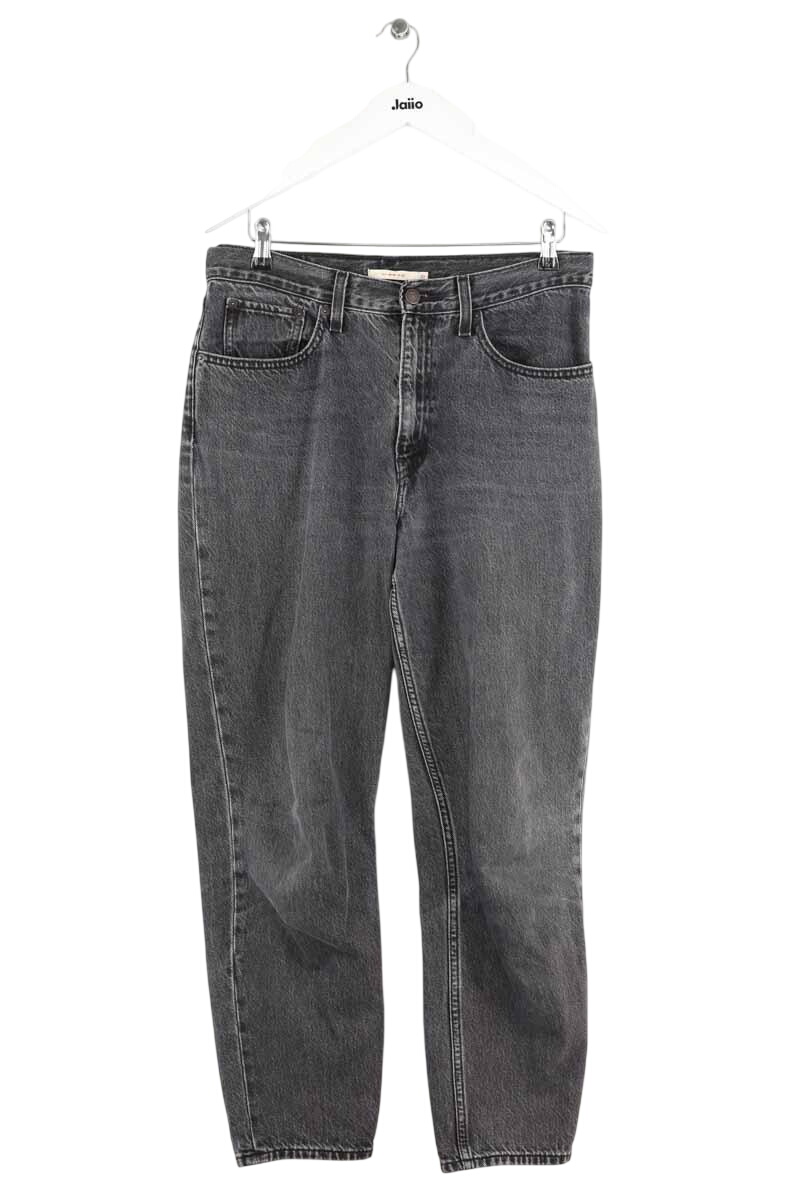 Cropped slim jeans with studs LEVI'S - Seconde main Grey