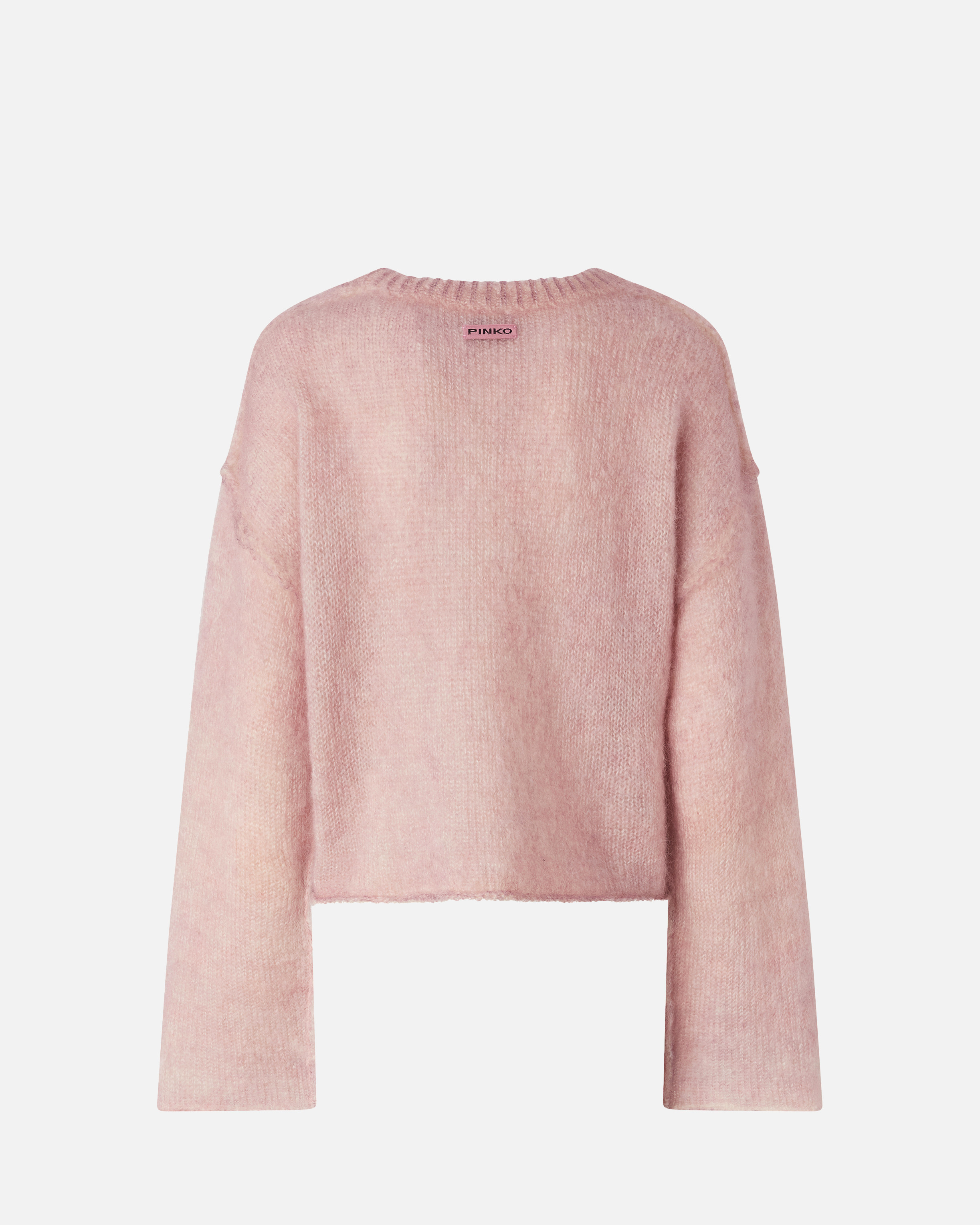 Large mohair blend sweater PINKO Pink