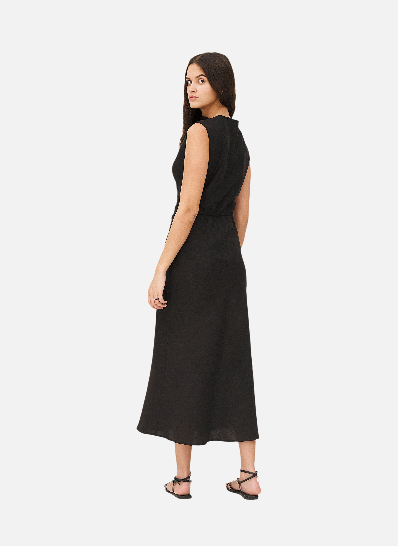 Long dress KALMAR BLACK Noyoco Black