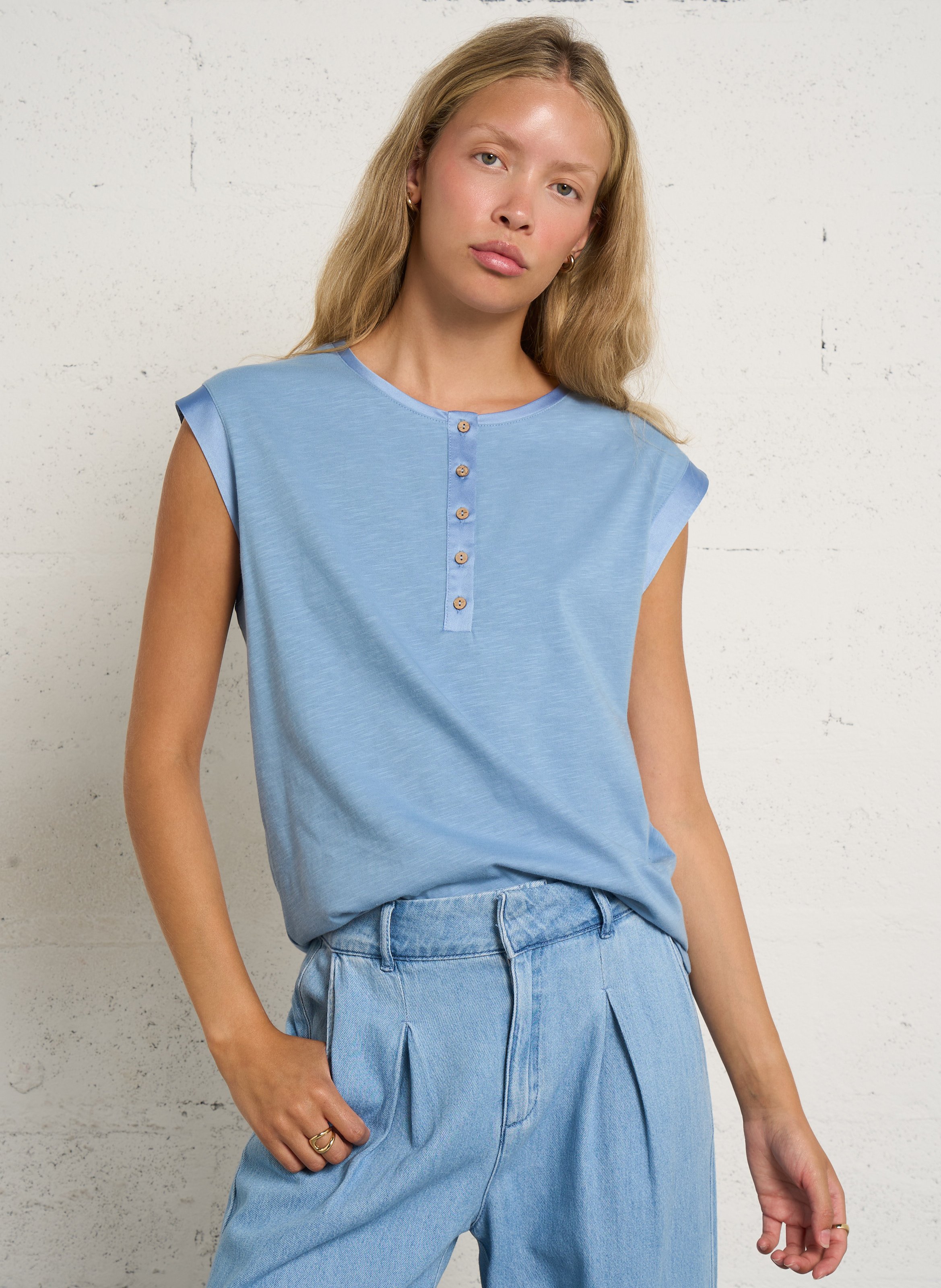 Oversized cotton T-shirt MAISON 123