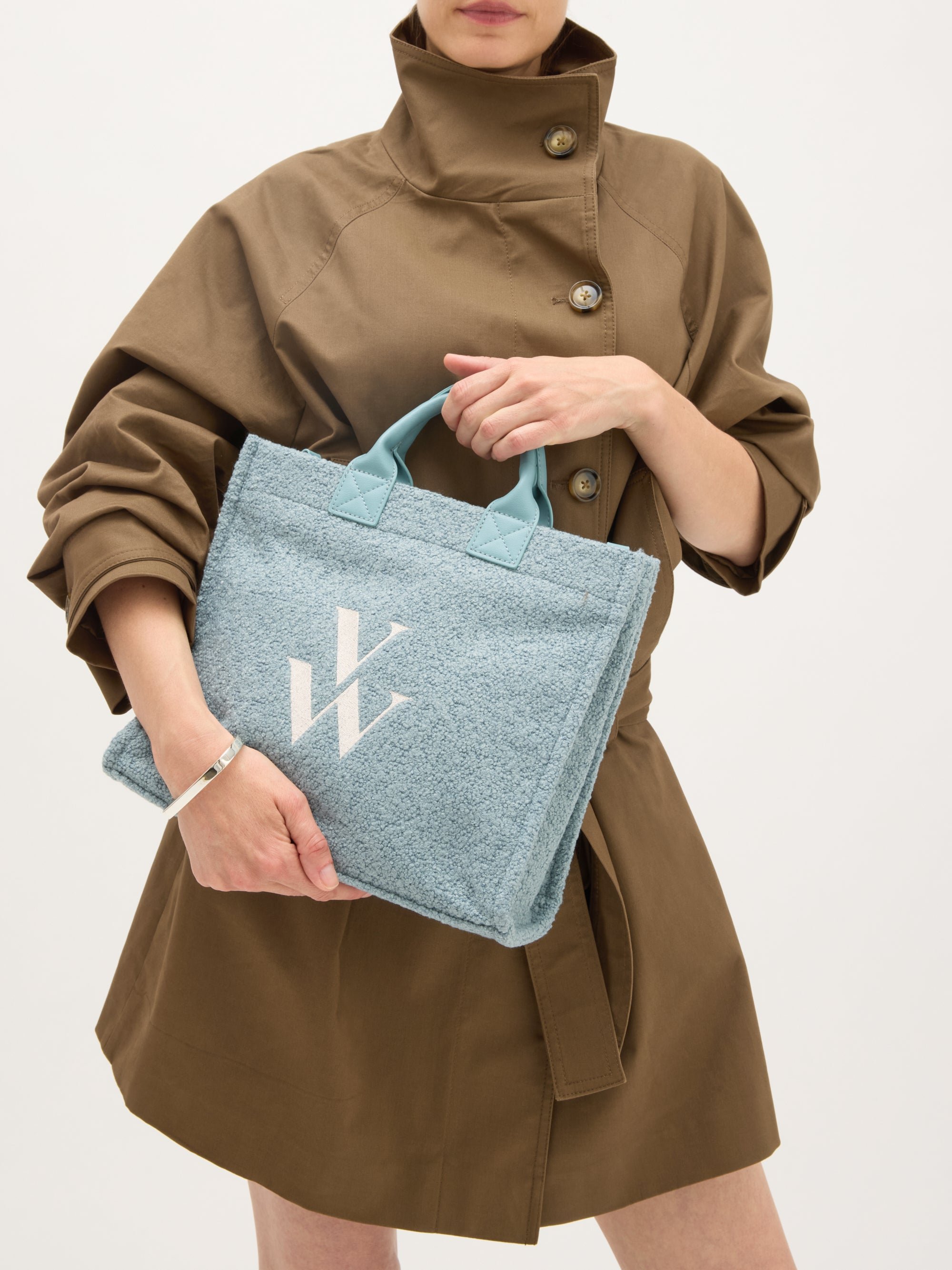 Tote bag with handles | Blue VANESSA WU Women