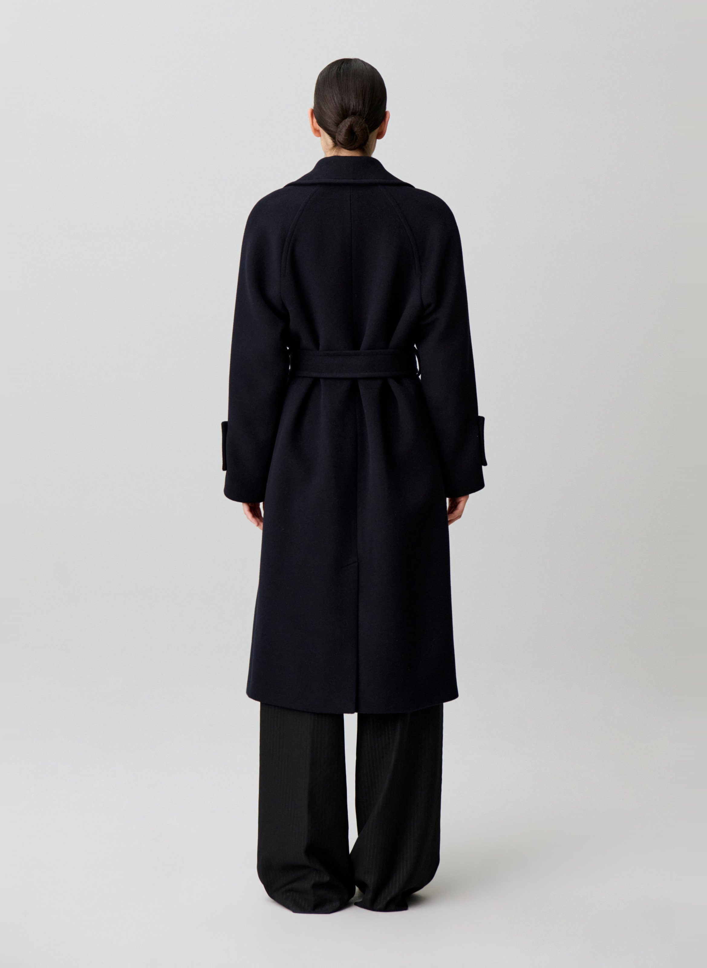Wendemantel aus Wolle CLAUDIE PIERLOT Blau