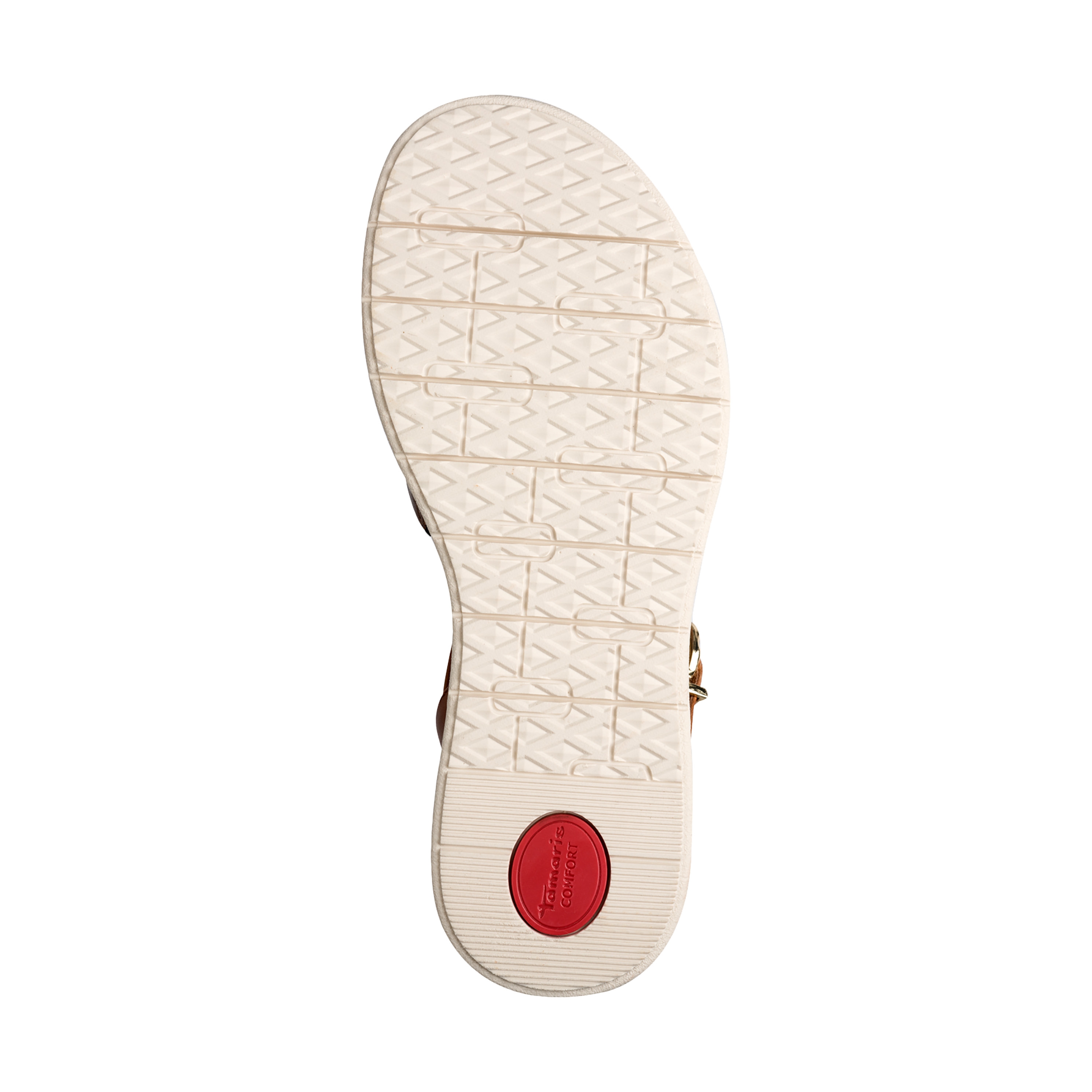 Leather Comfort Sandals TAMARIS Multicolored