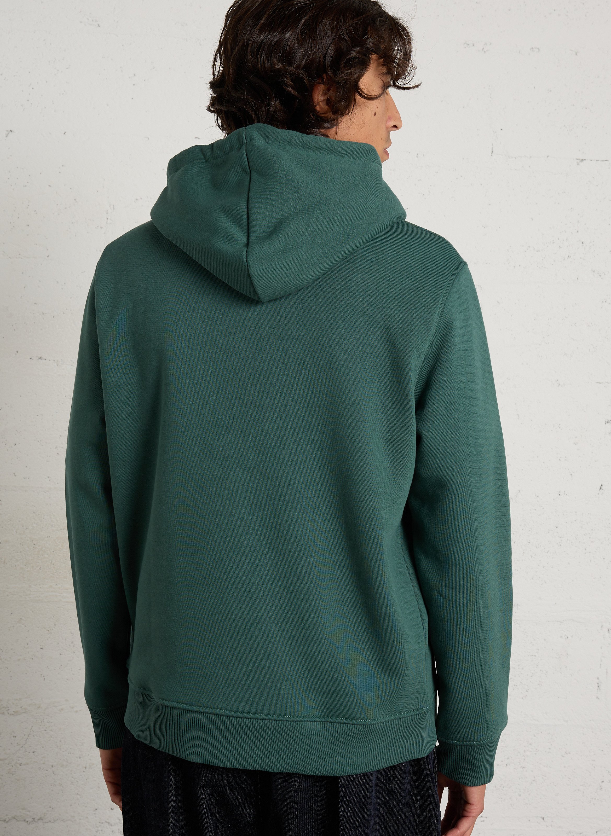 Effen hoodie met logo PEPE JEANS Groen
