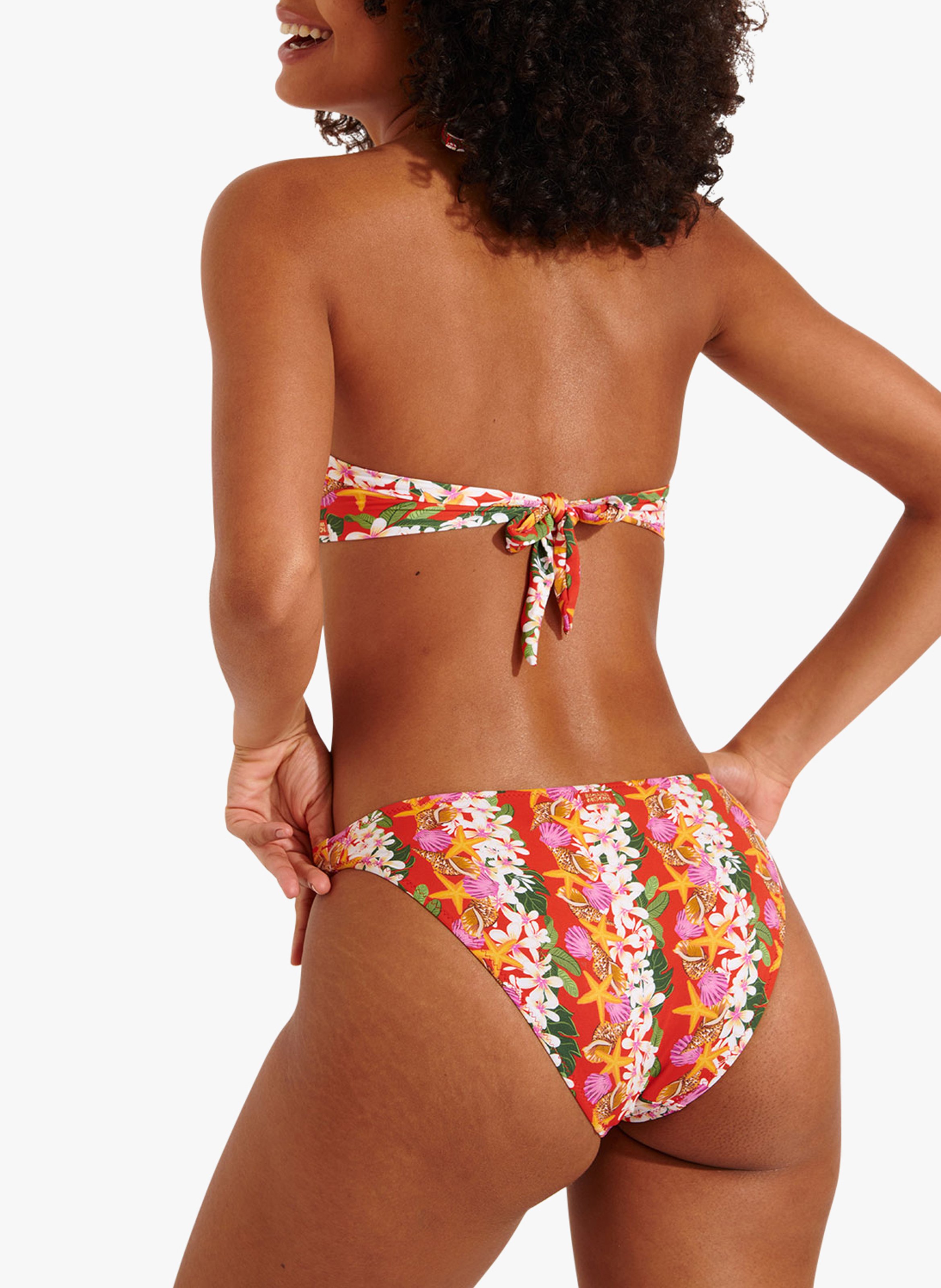 Bandeau bikini top BANANA MOON Red