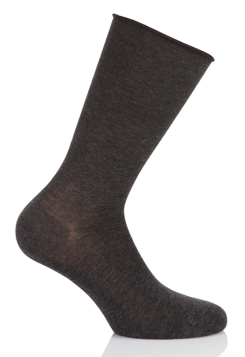 Velvet cotton socks BLEUFORET Grey