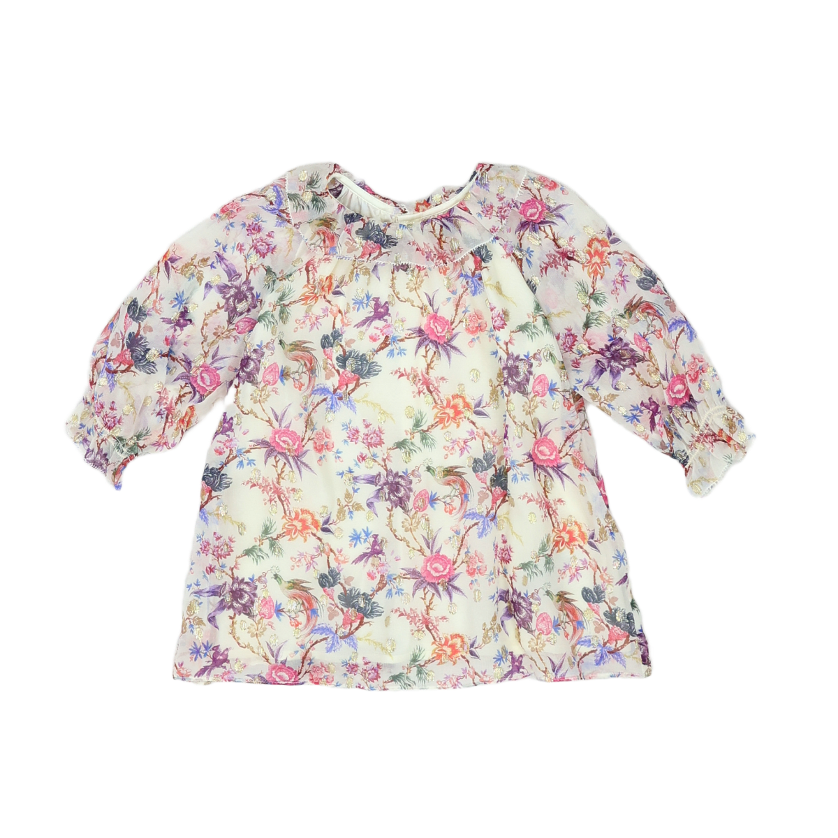 Beige Baby Dress - 6 months BONPOINT - Seconde Main Beige