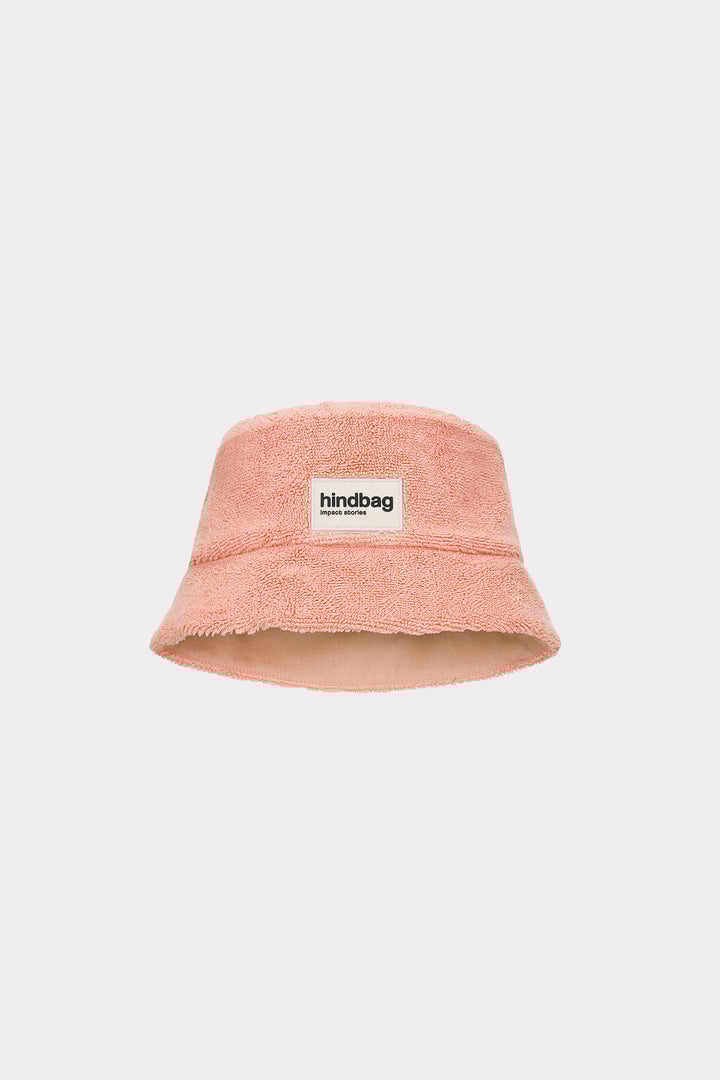 Cotton bucket hat HINDBAG Pink