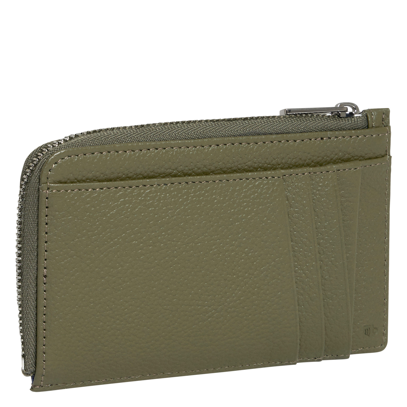 Porte-cartes en cuir LE TANNEUR Vert