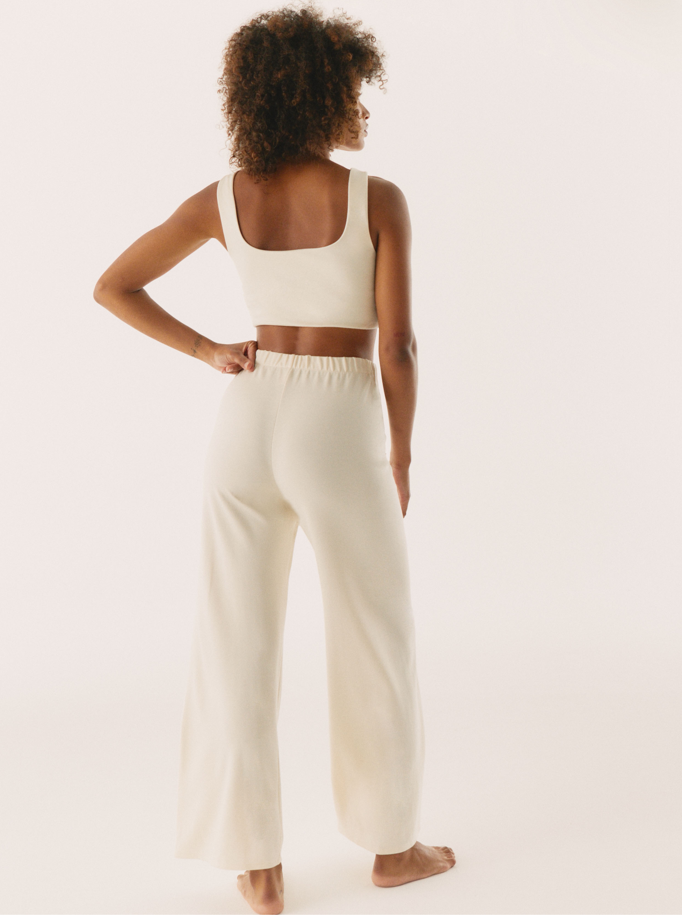 Pantalon easy off white NOO Blanc