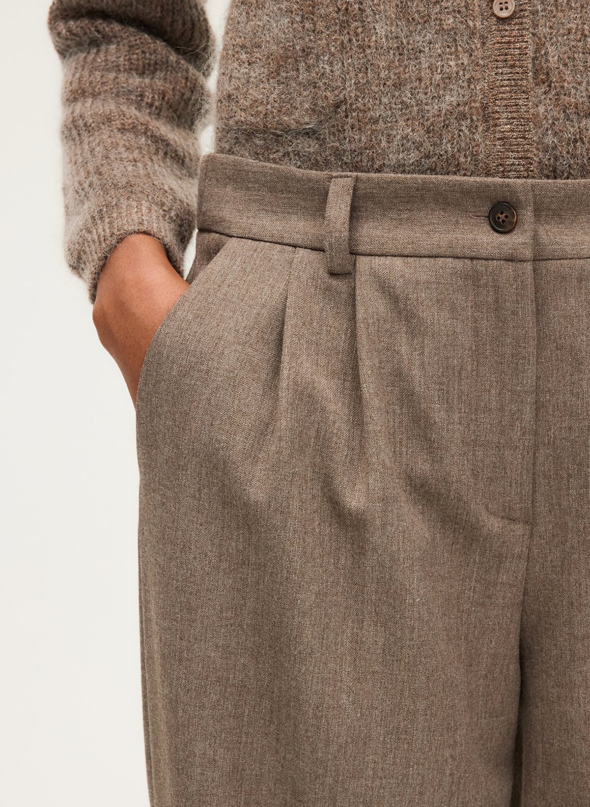 Wide trousers PABLO Beige