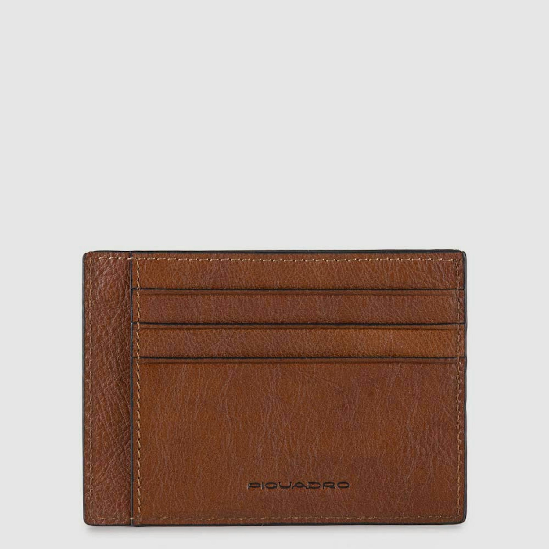 - 100% leather, - 6 cardholder slots, - 1 central compartment, - Size: L10 x H7 cm. PIQUADRO Brown