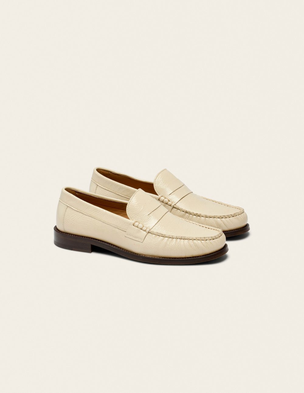 Moccasins ODAJE EX. M.MOUSTACHE Beige