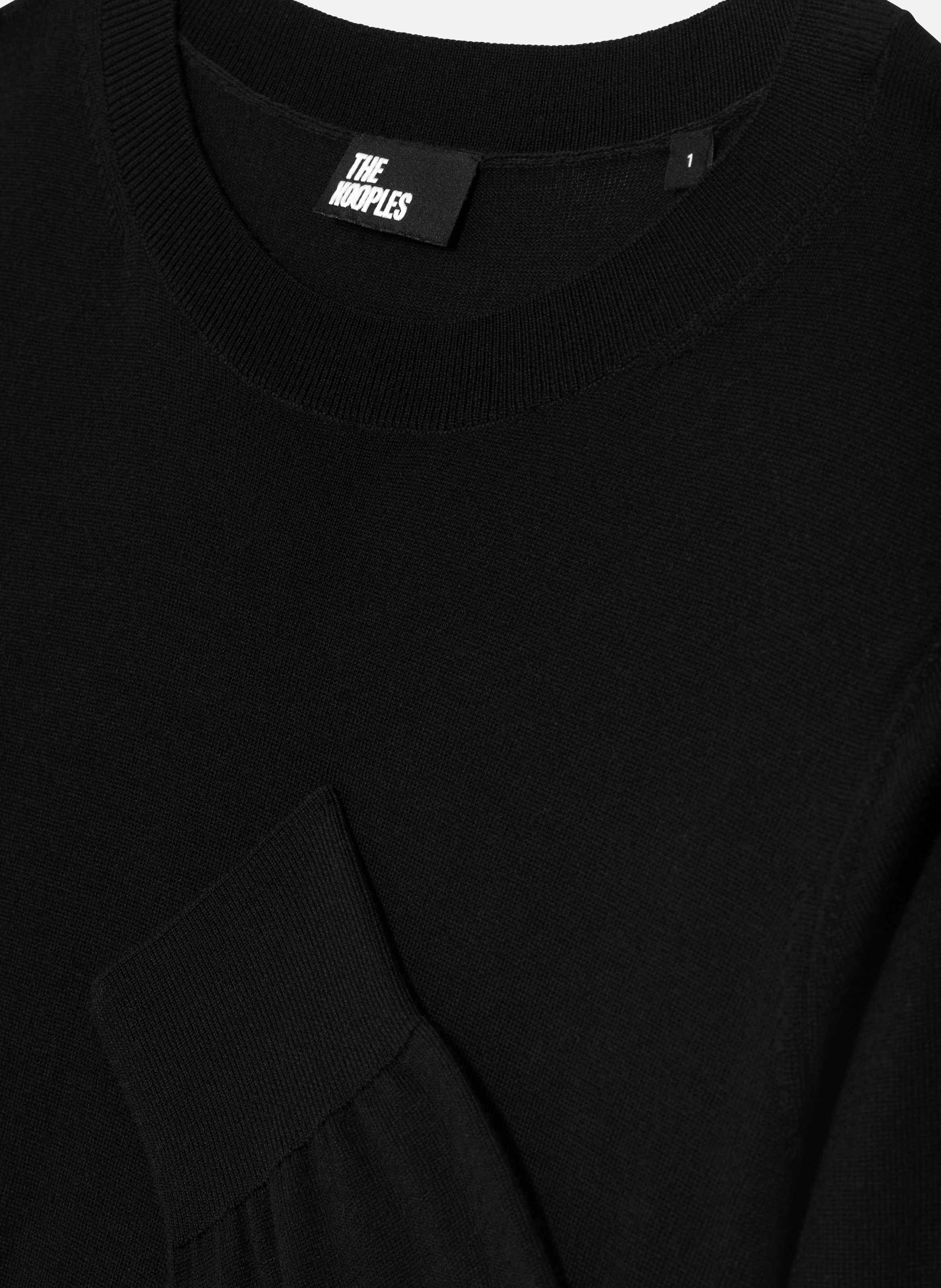 Merino wool sweater THE KOOPLES Black