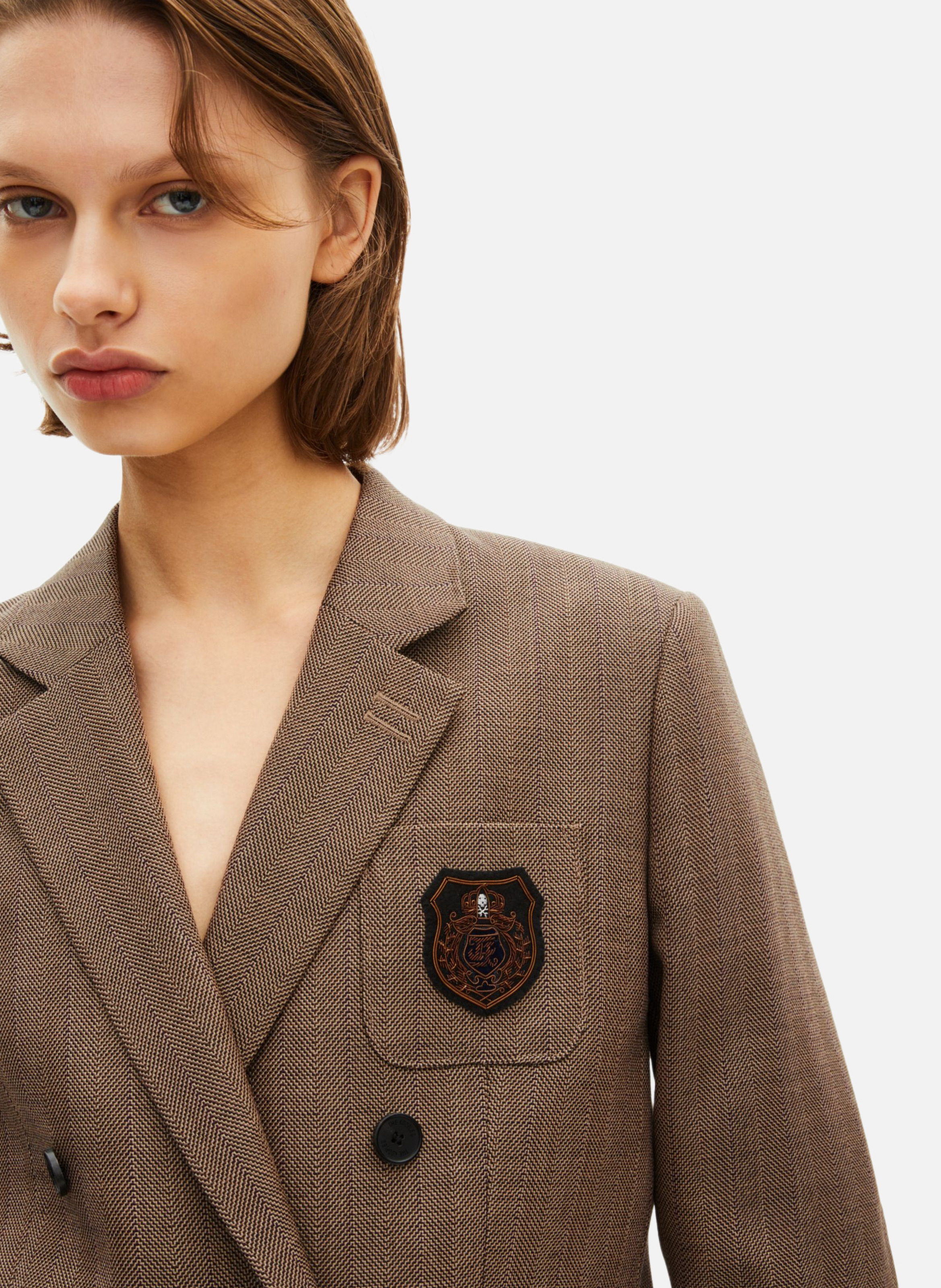 Suit jacket THE KOOPLES Brown