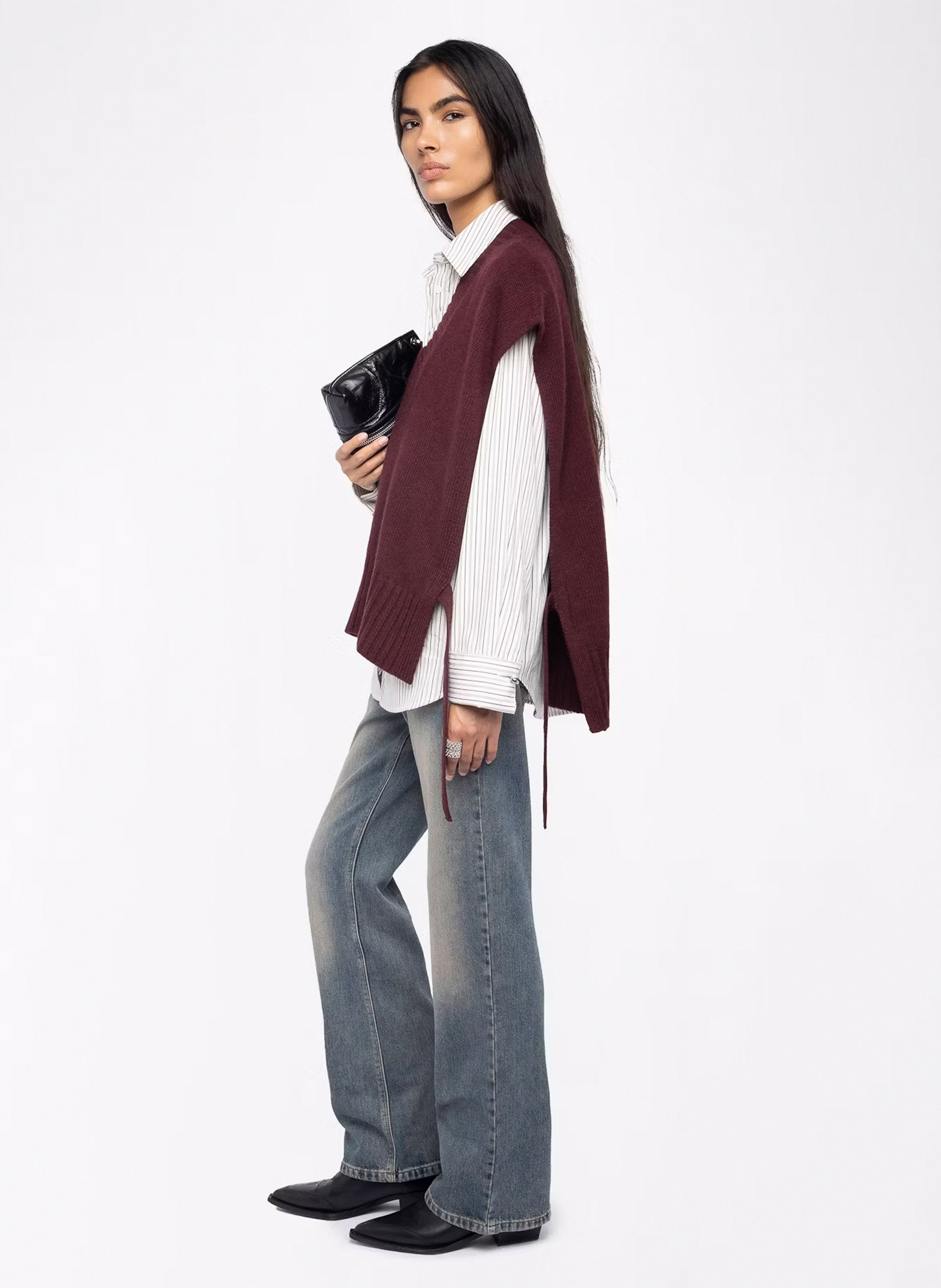 Pull oversize en cachemire ZADIG&VOLTAIRE Violet