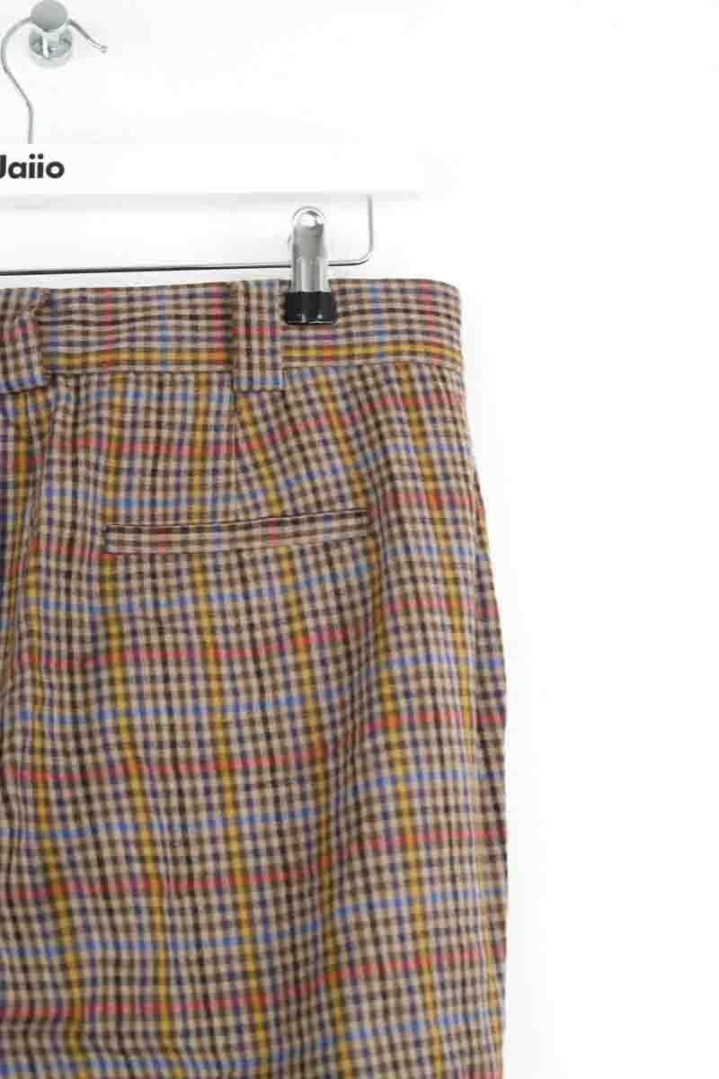 Carrot trousers TARA JARMON - Seconde Main Brown