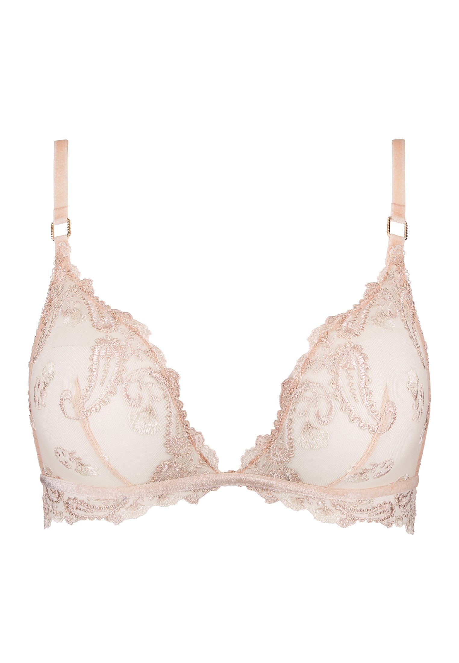 Non-wired triangle bra AUBADE White