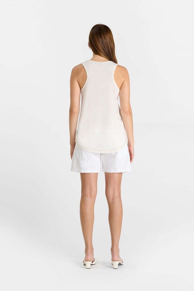 Tank top LE TEMPS DES CERISES White