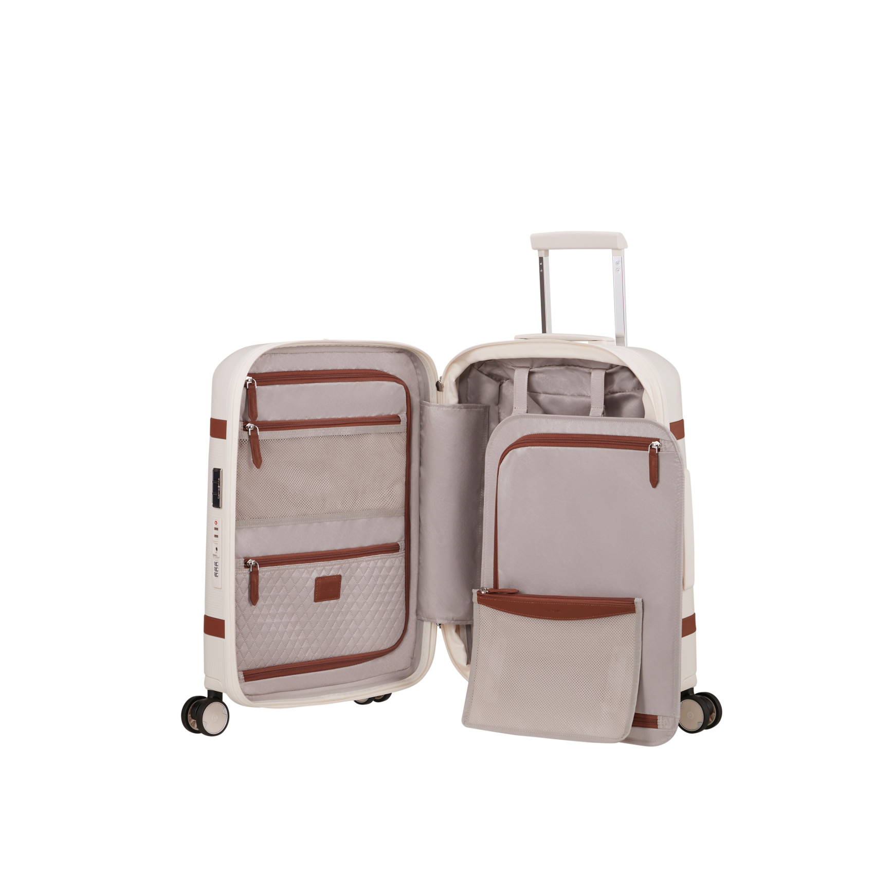 Image valise 4 roues taille s SAMSONITE Beige