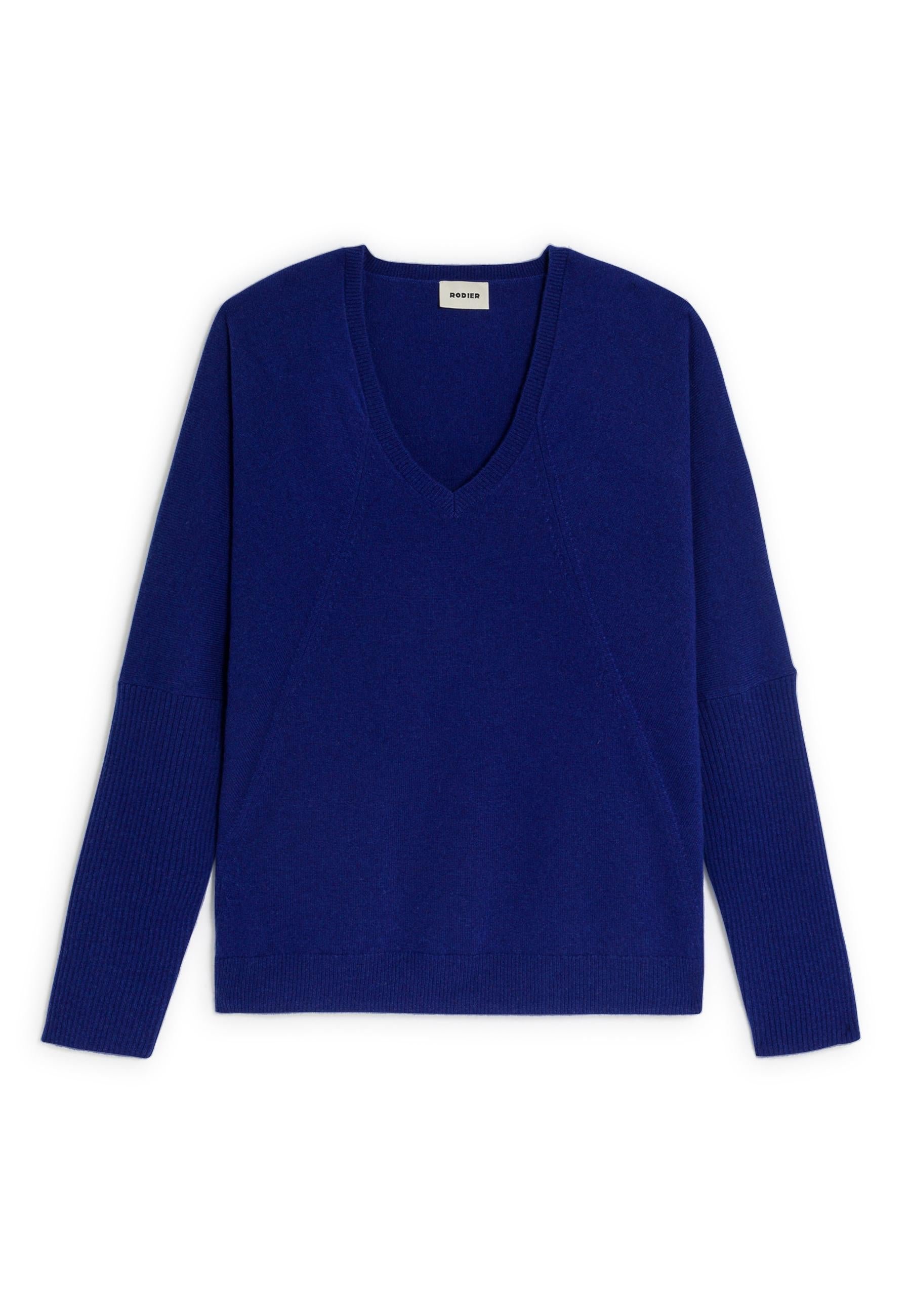 Oversized cashmere sweater RODIER Blue