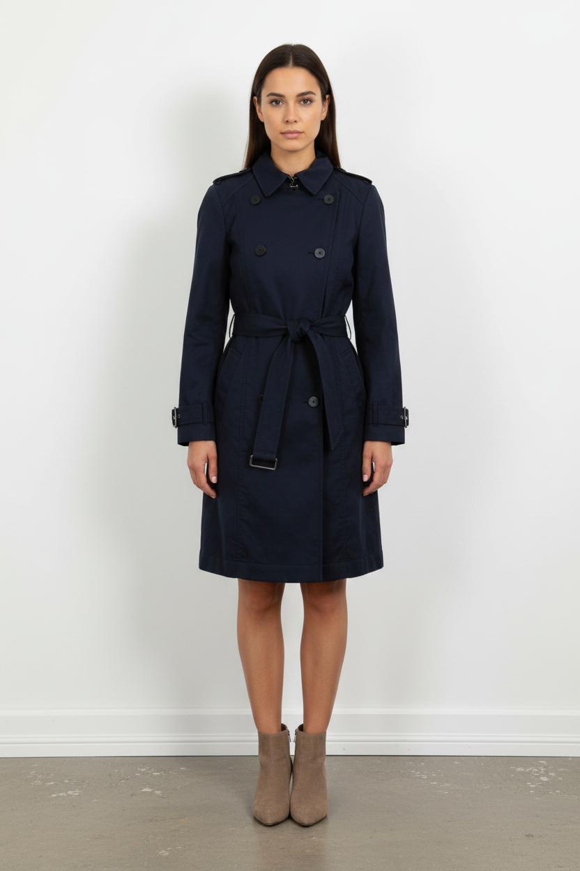 Long coat COMPTOIR DES COTONNIERS - Seconde main Blue
