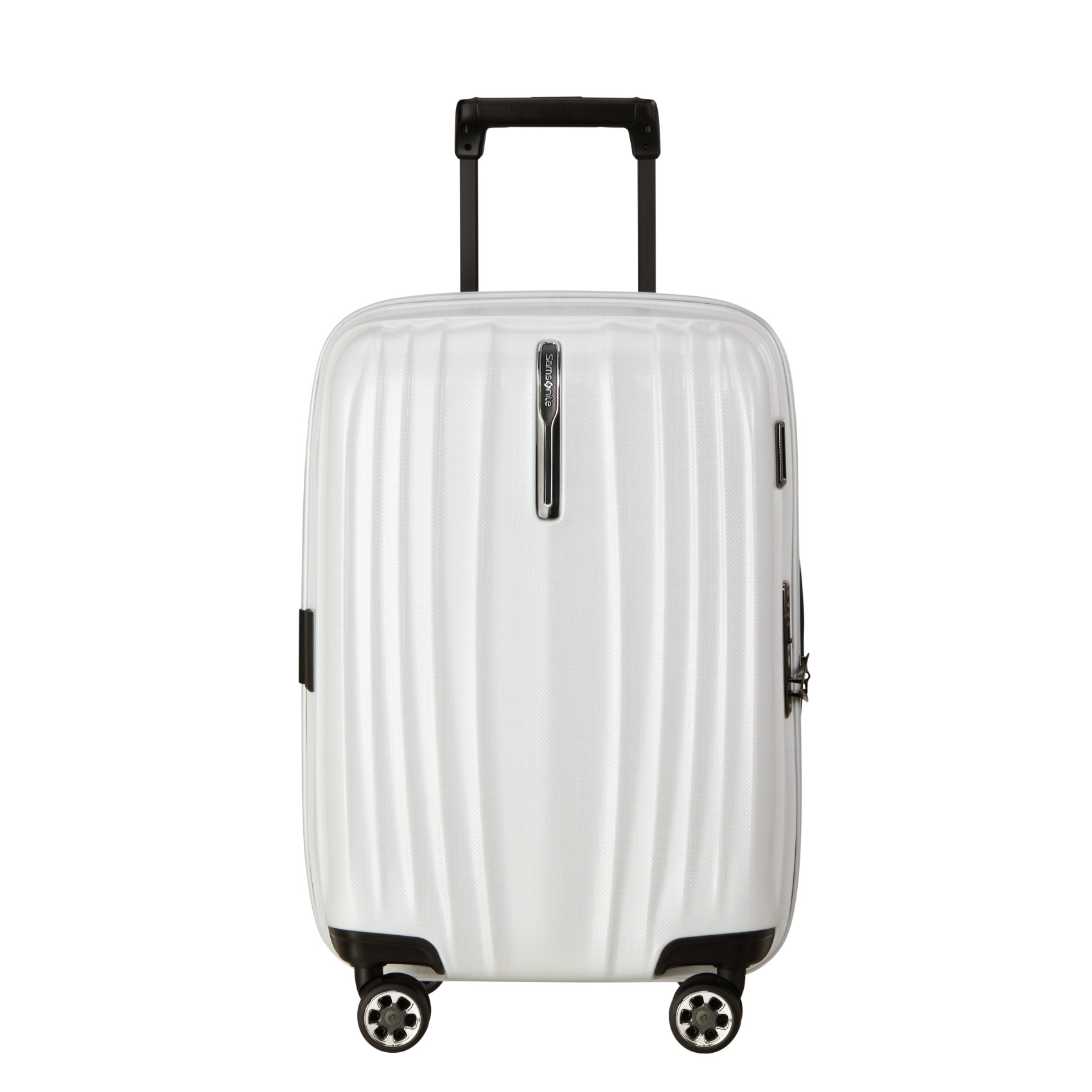 Nexis 4-Wheel Carry-On Suitcase SAMSONITE White