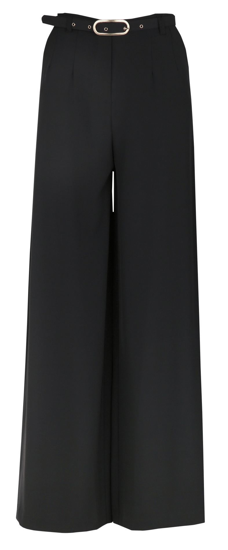 Pantalon large taille haute IMPERIAL Noir