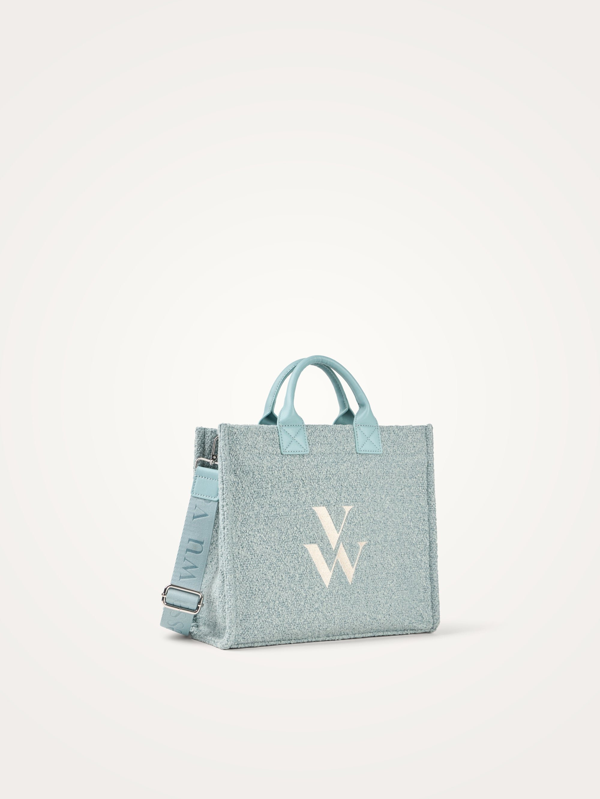 Tote bag with handles | Blue VANESSA WU Women