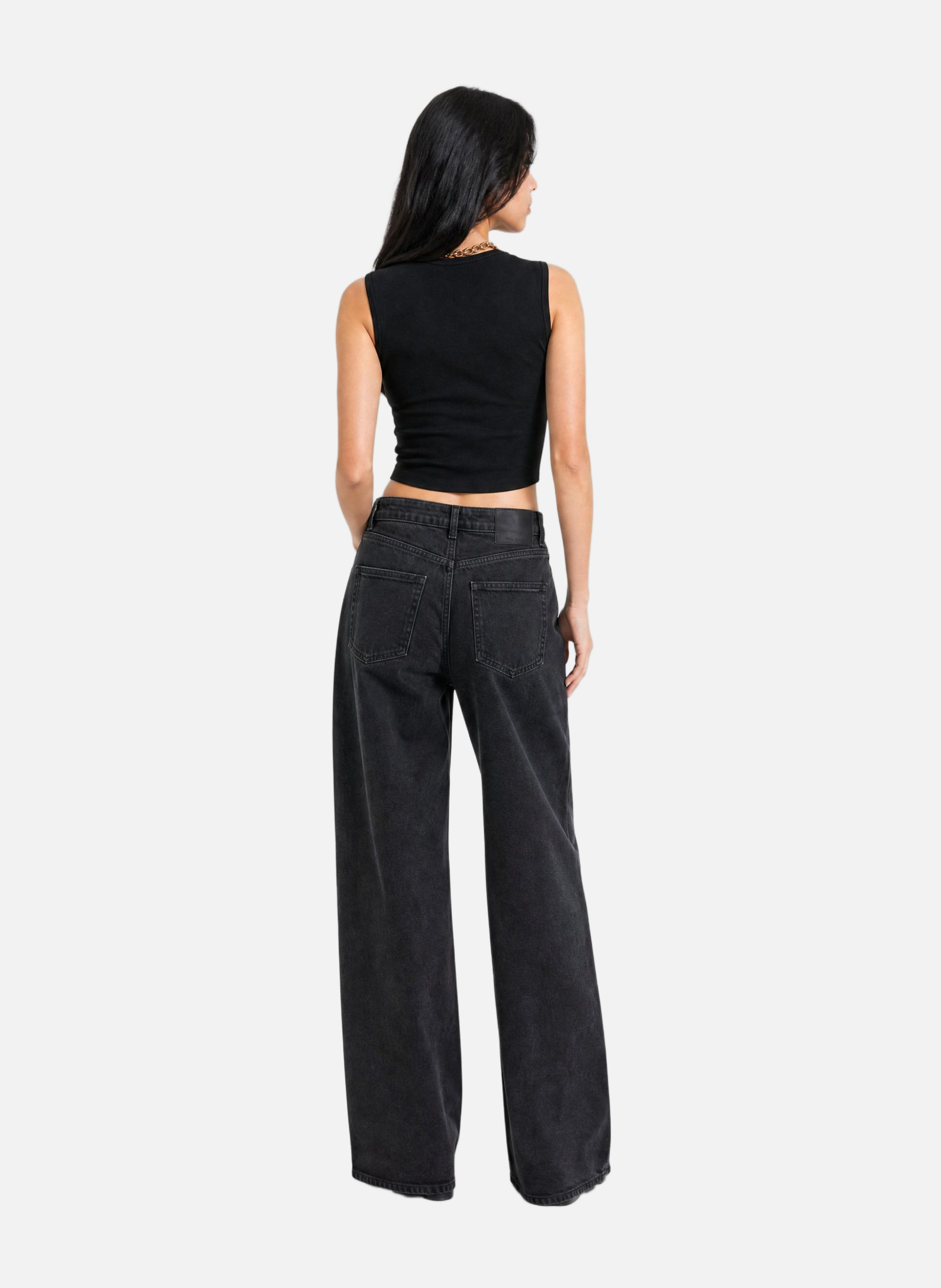 Wide-leg jeans THE KOOPLES Black