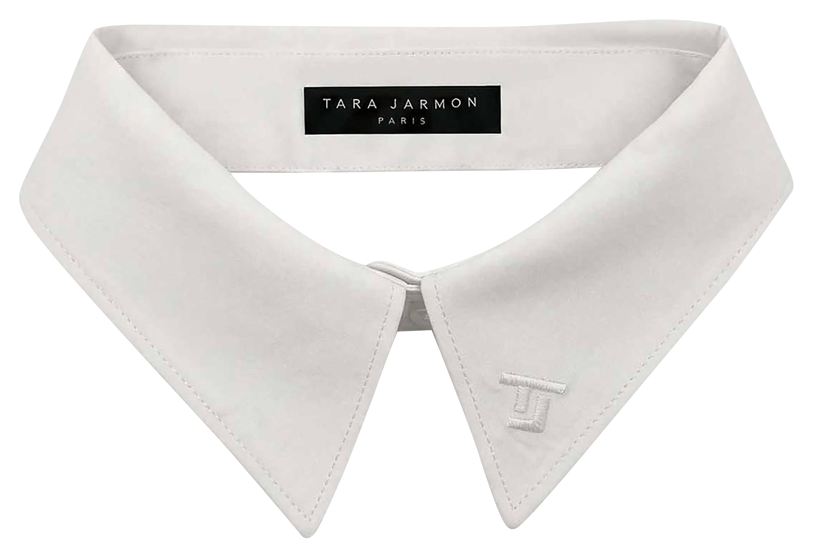 Afneembare capuchon van katoen TARA JARMON Wit