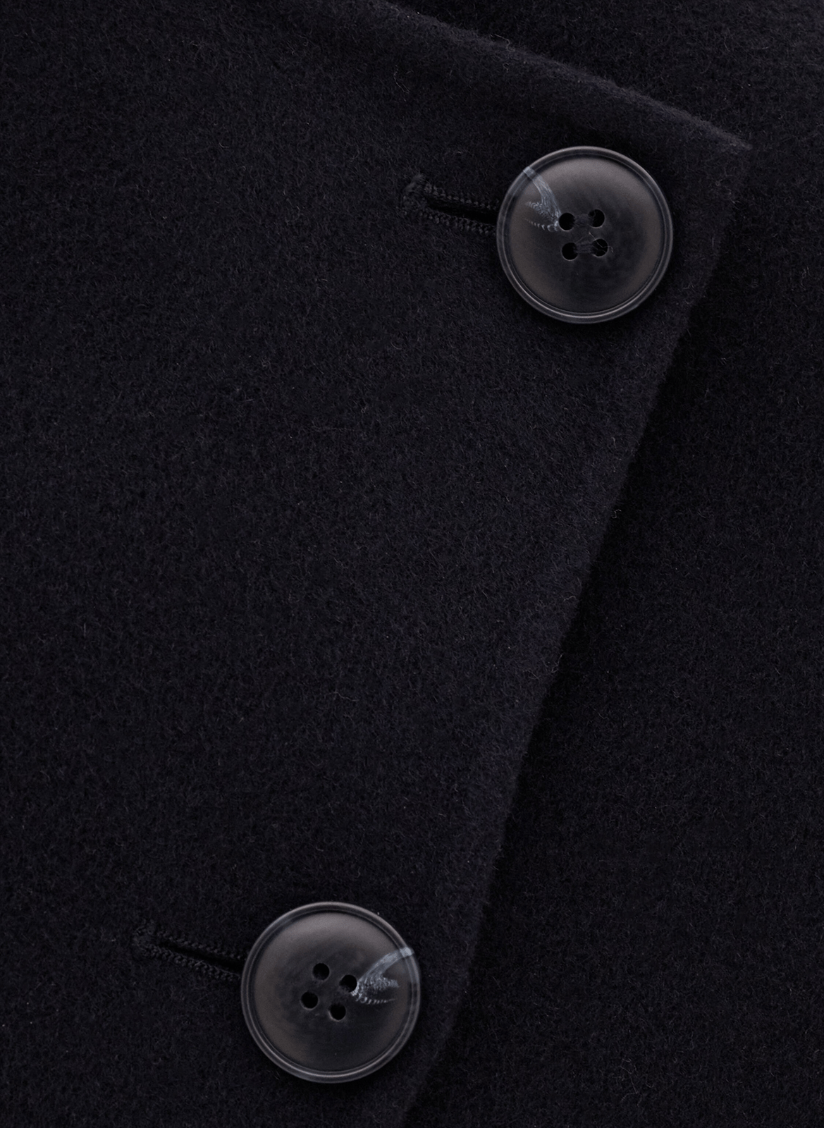 Cropped loose-fit wool-blend coat BA&SH Blue