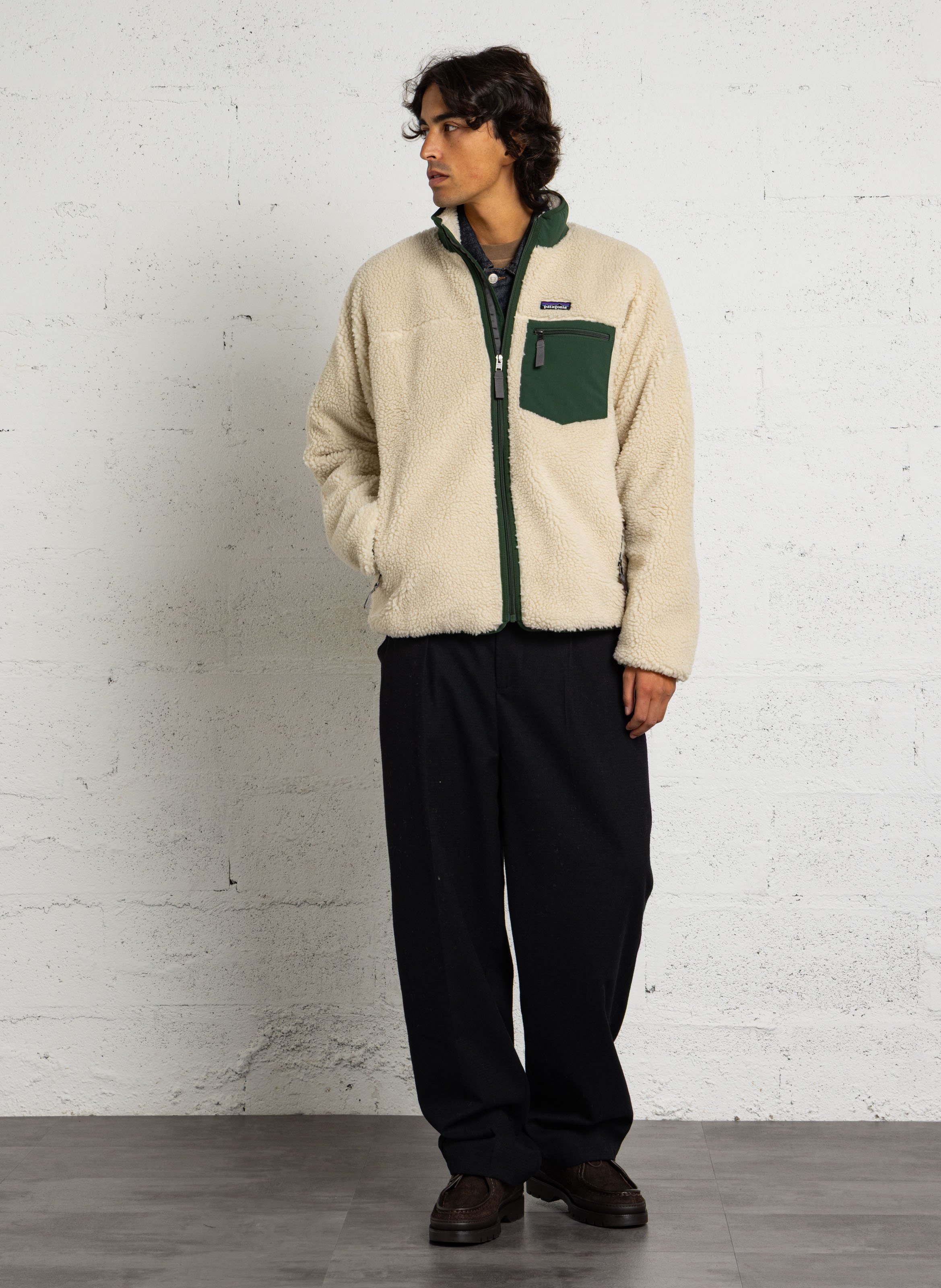 Sherpa-Jacke mit Stehkragen PATAGONIA Grun