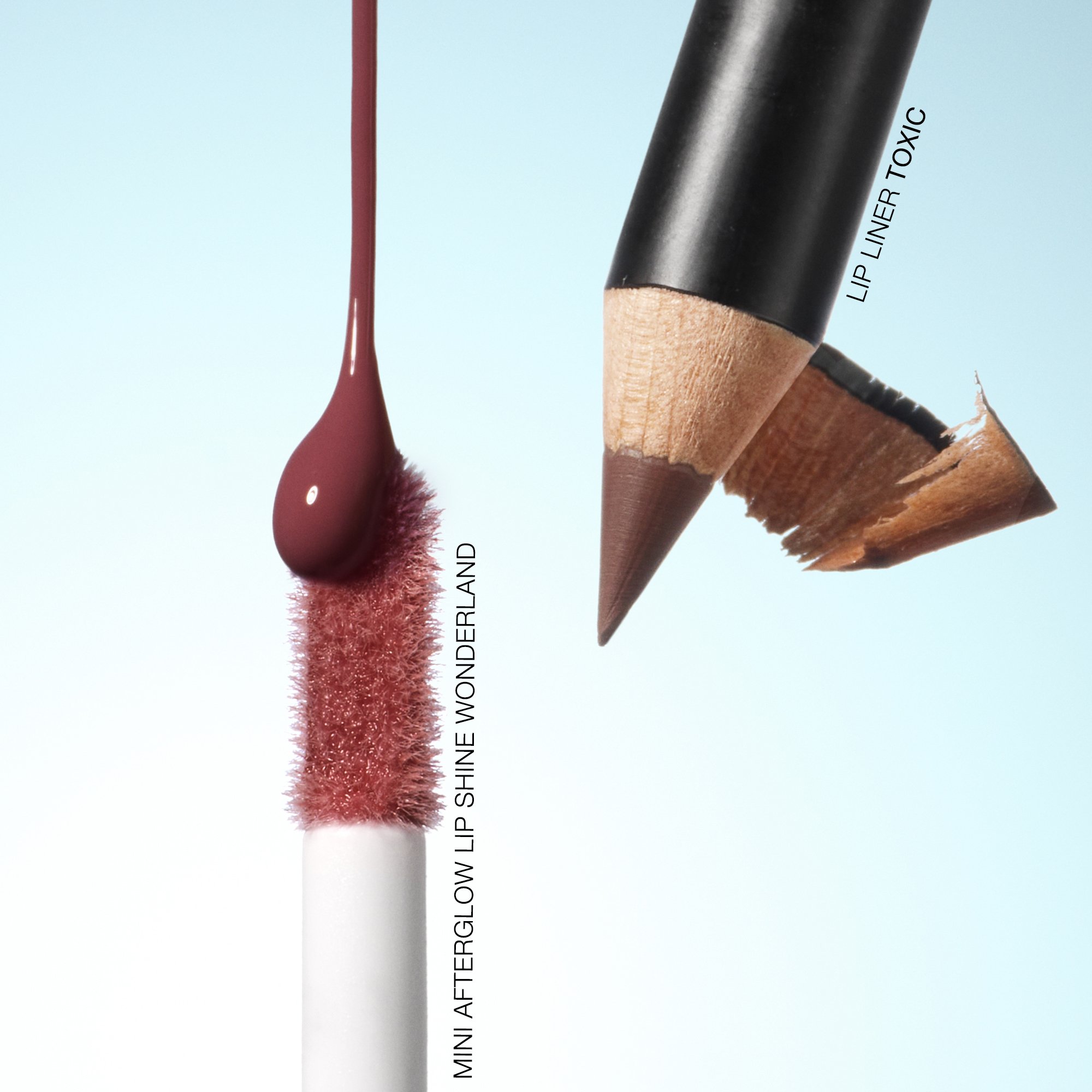 Lip Combo - Lip Pencil & Afterglow Lipshine NARS Toxic / wonderland