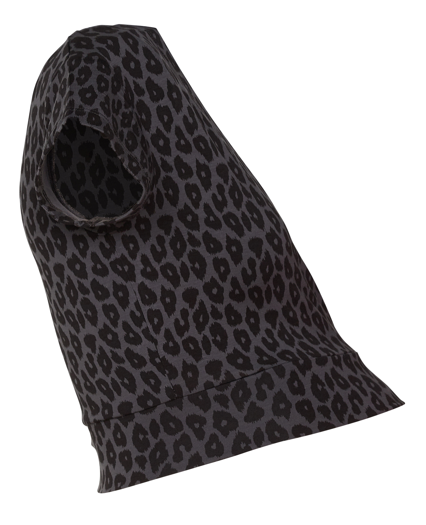 Rundhals-Top mit Leoparden-Print Mehrfarbig